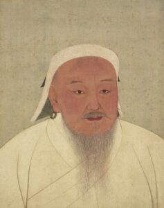 Genghis Khan wizerunek wilk w mongolskiej kulturze